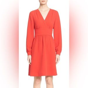 Kate Spade New York Long Sleeve Tie Dress